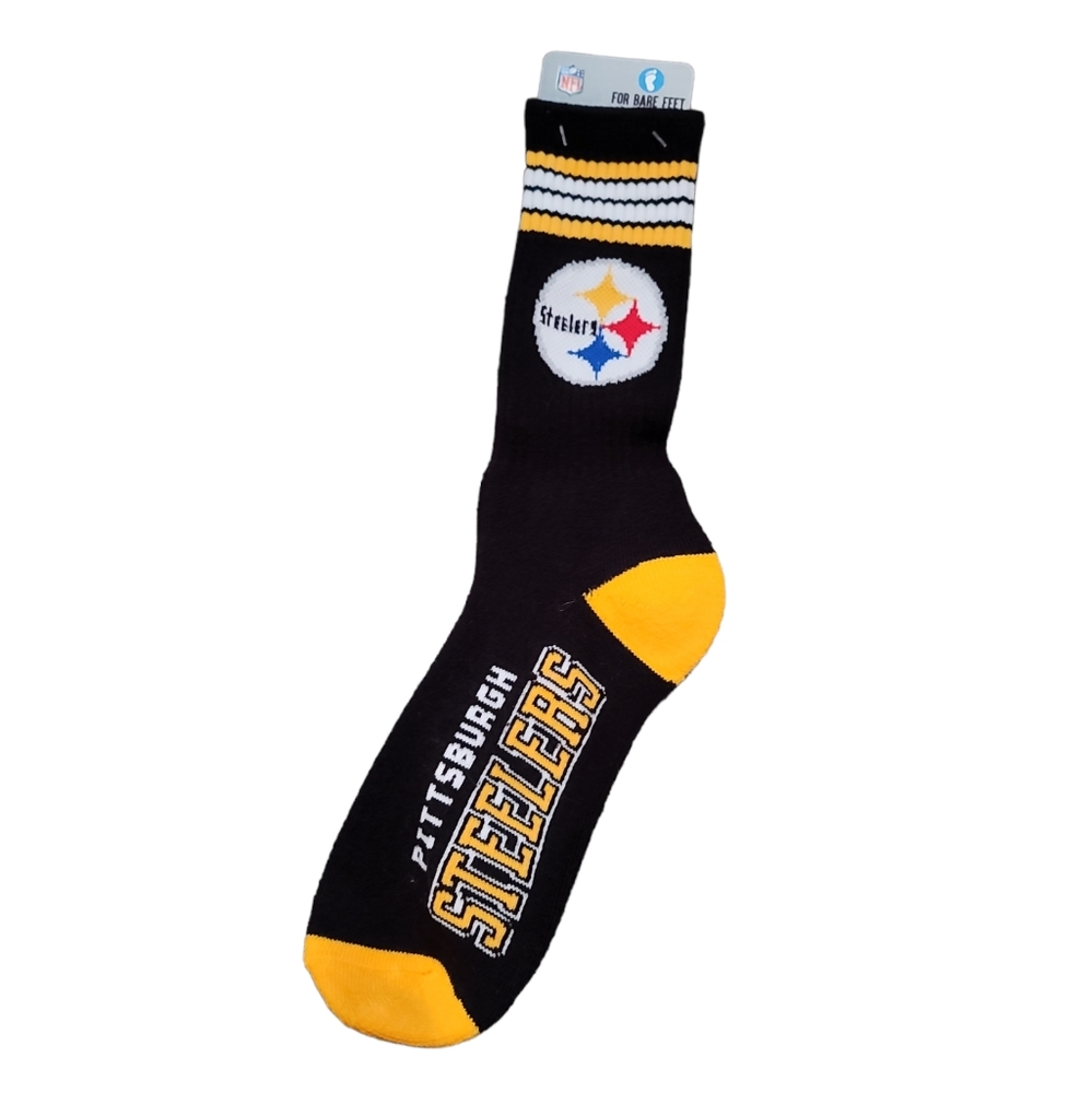 NFL New Steelers socks.  Men size large 10-13